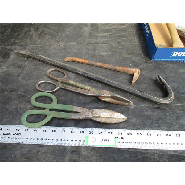 Snippers, Pry Bar and Tool