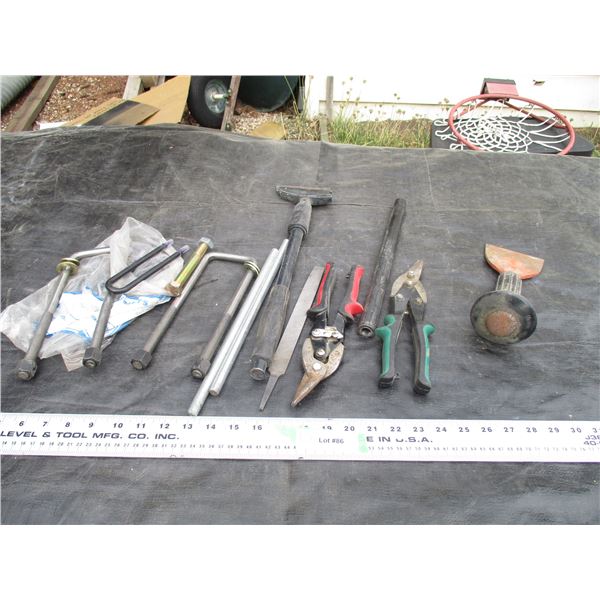 U Clamps, Plus Hand Tools