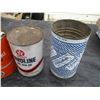 Image 3 : Texaco Havoline Oil Cans and Gulf Trans Fluid Can