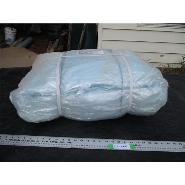(New) Reinforced Poly Tarp Size 20" x 100 ft
