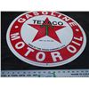 Image 3 : Texaco Tin Sign (23.5" Diameter)