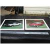 Image 1 : (2X THE MONEY) Car Pictures on Cardboard (16x20)