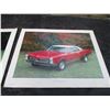 Image 3 : (2X THE MONEY) Car Pictures on Cardboard (16x20)