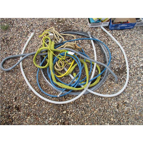 Tow Rope, Cable Hoses Plus Misc