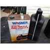 Image 3 : (2) Chainsaw Bar Oil Jugs (1 Is Full) Brake Fluid atf Partial Containers