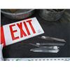 Image 2 : Saw Blades, Exit Signs Plus Misc