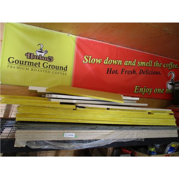 Ceiling Tiles Some are Insulated