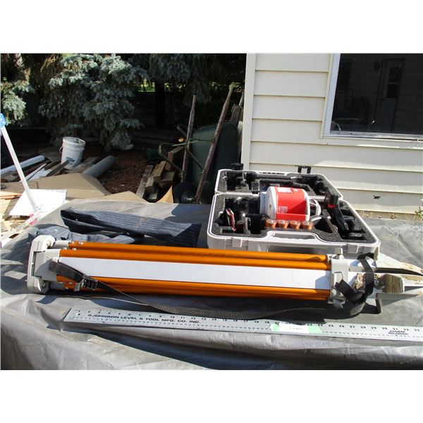 Transit Stand and Stick With Case (agl Eagl 1 touch laser level)