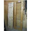 Image 1 : Wooden Pantry Door and Knotty Pine Door (pine: 18x80) (pantry door: 24x80)