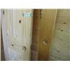 Image 4 : Wooden Pantry Door and Knotty Pine Door (pine: 18x80) (pantry door: 24x80)