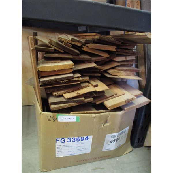 Box of Cedar Shakes