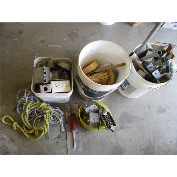 Electrical Related, Joist Hangers, Plus Misc