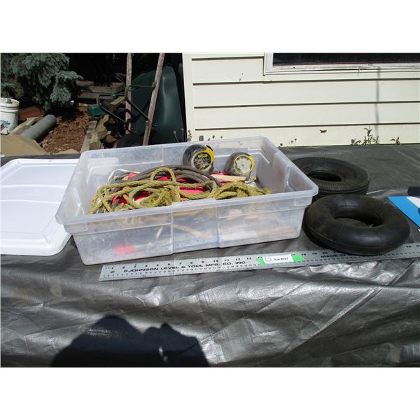 Tire (cracked) Plus 3.50-4 Tube