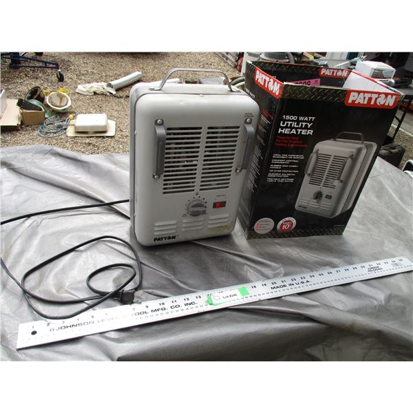 Patton Heater (Looks Like Cord Got Hot)