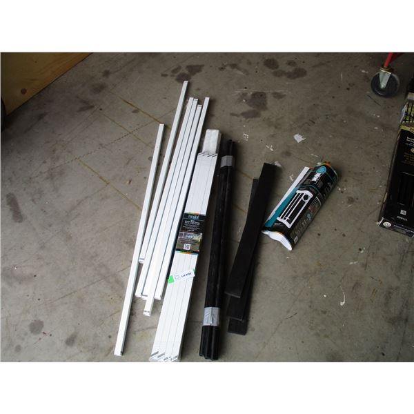 Regal White Stair Pickets and Black Stair Pickets