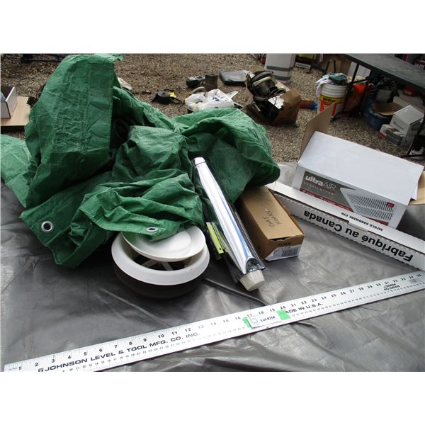 Dixie Cup Dispenser, Vent, Bifold Hardware Plus Misc