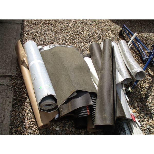 Felt Paper, and Misc House Wrap