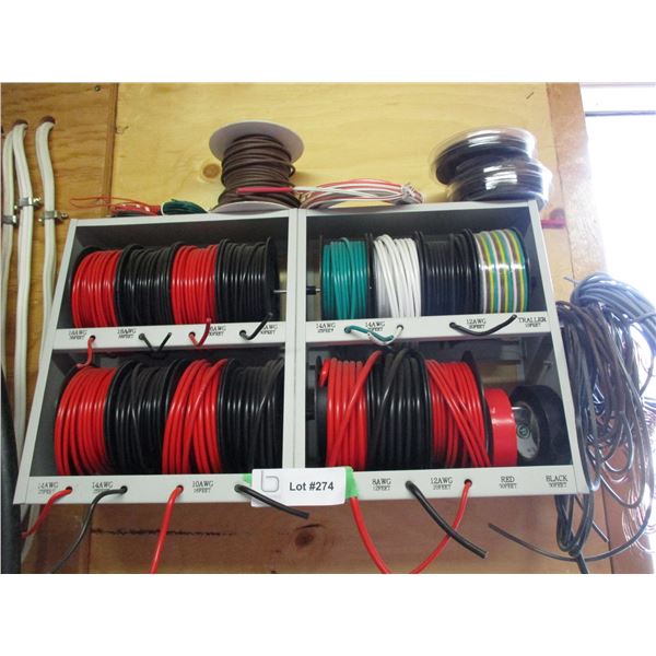 Wire Display with Wire 16ft x 3ft x 10" Tall