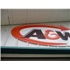 Image 3 : 5ft Oval Plastic A& W Insert For Sign