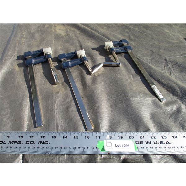 2" x 8" F Clamps (3)