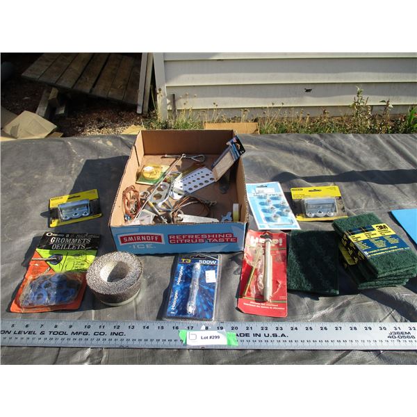 7 Piece Drill Stop Set, Stripping Pads Plus Misc