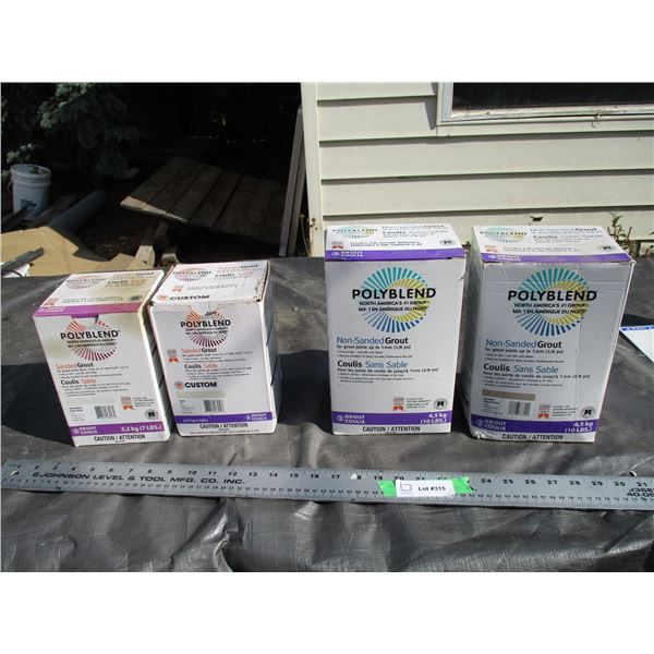 (2X THE MONEY) Polly Blend Grout