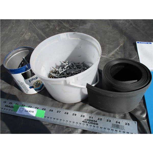 Misc Nails and Weather Stripping