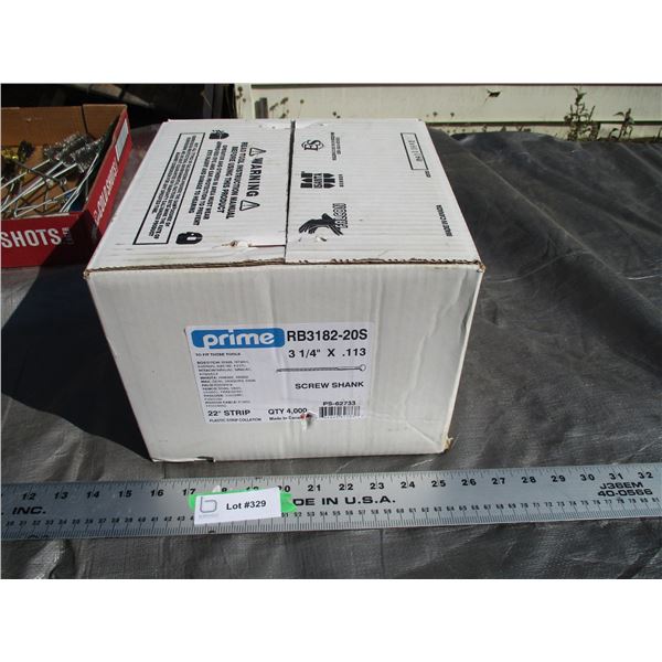 Full Box 3 1/4" Screw Shanks