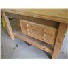 Image 2 : 72" x 24" x 34" Tall Work Bench Wooden