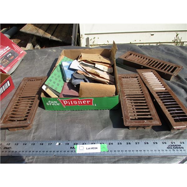 Registers and Misc Sand Paper