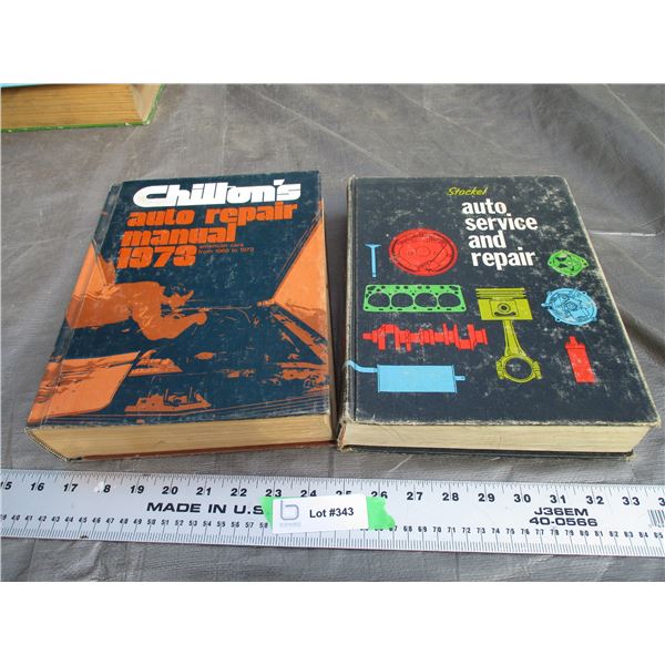 Vintage Auto Repair and Service Manuals