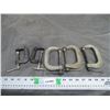 Image 1 : 2", 3" Clamps (5)
