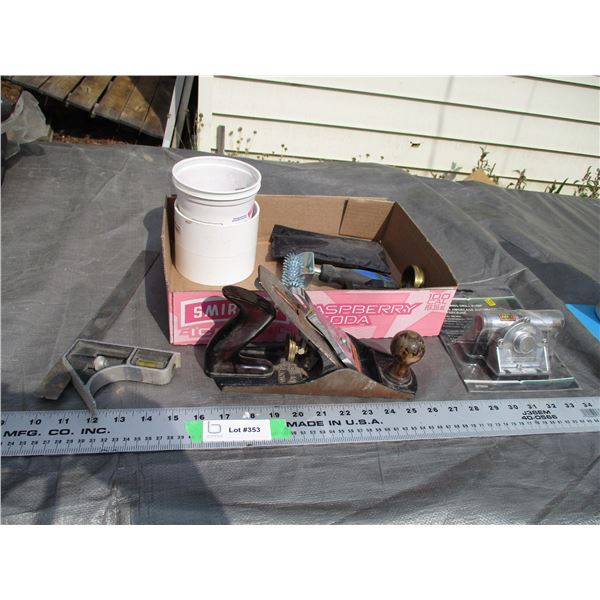 New Drill Pump, Foot Print, Hand Plane, Plus Misc