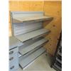 Image 3 : (2X THE MONEY) Metal Shelving Unit 36" x 14" x 48" Tall