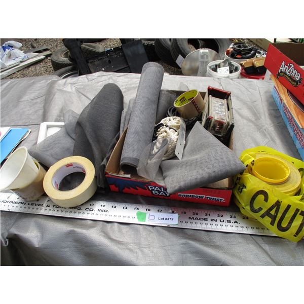 Caution Tape, Screen Plus Misc