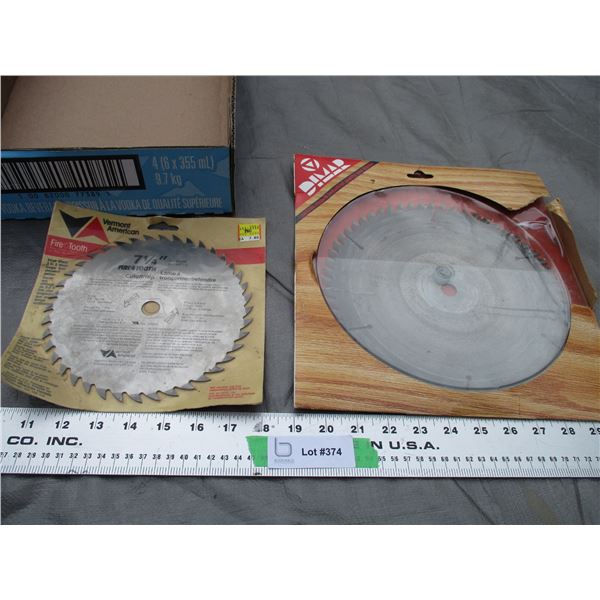 Carbide Tipped Saw Blade Plus 7 1/4" Sawblade