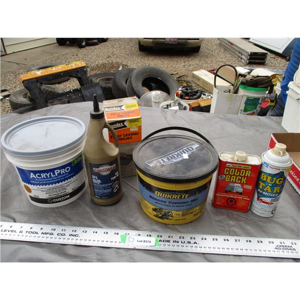 Adhesive, Synthetic Gear Oil (Full) Bonded Topping Plus Misc