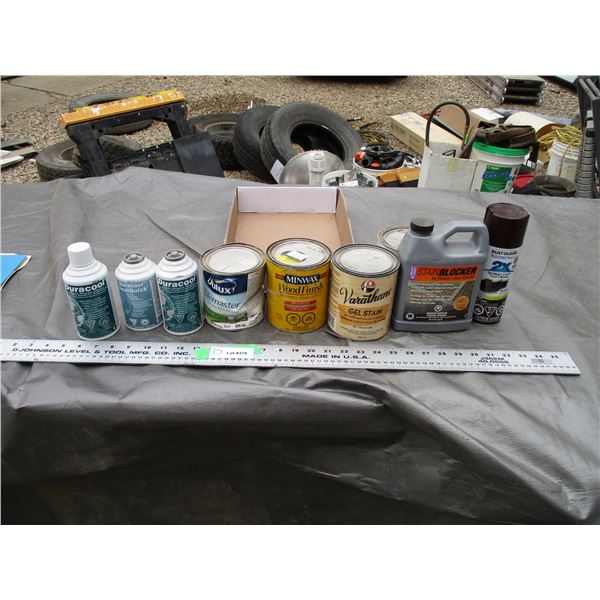 Duracool Refrigerant, Wood Finish, Stain, Plus Misc