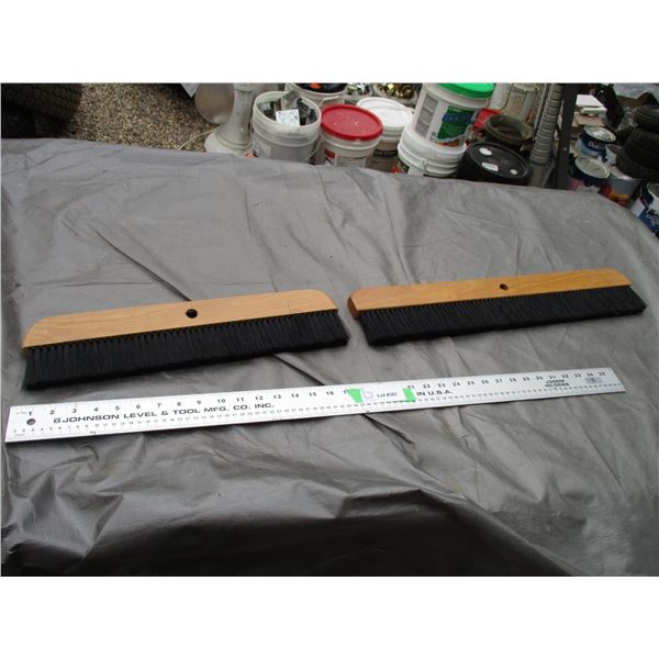 (2X THE MONEY) Concrete Brooms