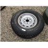 Image 1 : Firestone Steel Tex ACT 245 75/16 Tire On 6 Bolt GM Rim