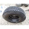 Image 3 : Firestone Steel Tex ACT 245 75/16 Tire On 6 Bolt GM Rim