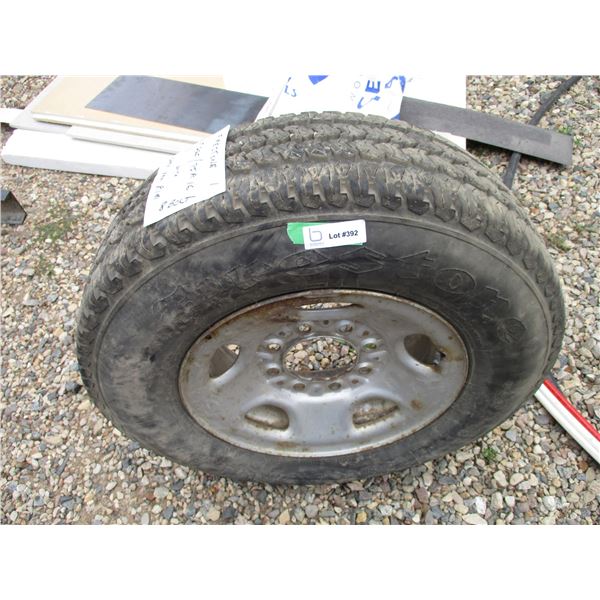 Firestone LT 225 75/16 Chevy 8 Bolt Rim