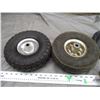 Image 3 : Utility Tires 1.410/3.50-4 Plus (2) Rims