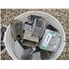 Image 2 : (2) Pails of Electrical Related Items