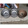Image 1 : 3 Rally Rims 15" 5 Bolt Pattern