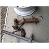 Image 5 : White Rim, Tire Iron, Receiver Hitch with 2" Ball