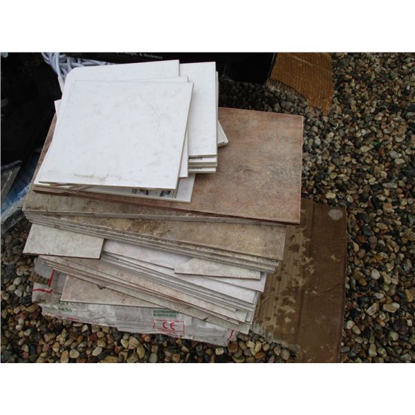 Misc Tile 6 Full Boxes of Marble Tile