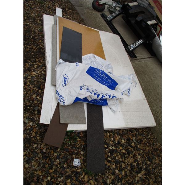 Styrofoam, Arborite and Misc