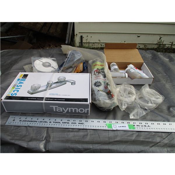 New Kitchen Faucet, Paint Kit Plus Misc