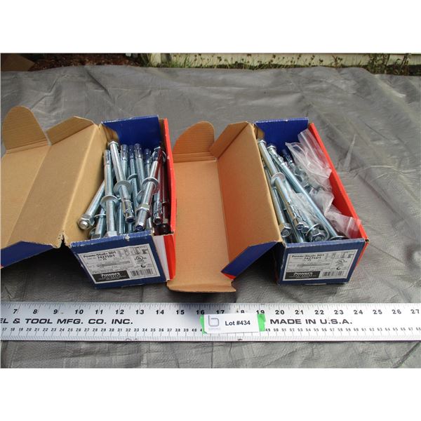 (2X THE MONEY) Concrete Anchors